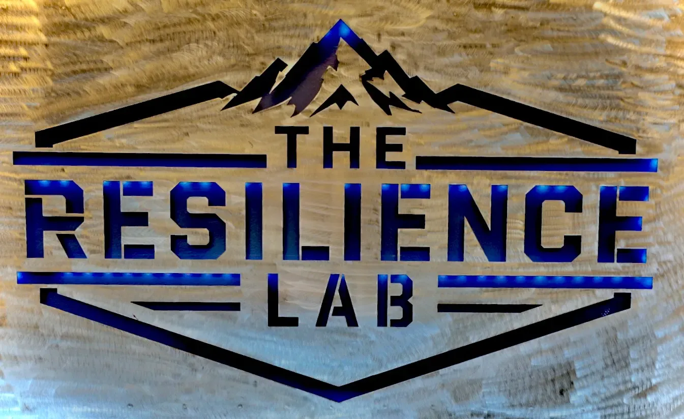 The Resilience Lab sign